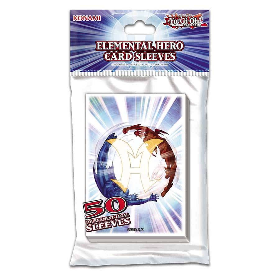 Yu-Gi-Oh! Elemental Hero Card Sleeves (50ct) | Dragon's Lair Comics and Fantasy Houston TX