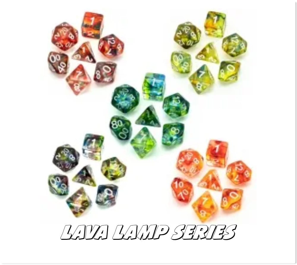 Lava Lamp series dice | Dragon's Lair Comics and Fantasy Houston TX