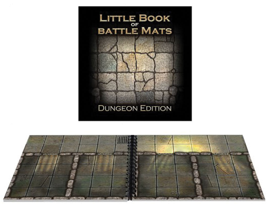 Little Book of Battle Mats: Dungeon Edition | Dragon's Lair Comics and Fantasy Houston TX