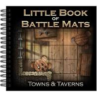 Little Book of Battle Mats: Towns & Taverns | Dragon's Lair Comics and Fantasy Houston TX