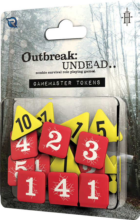 Outbreak: Undead Second Edition RPG Gamemaster Tokens | Dragon's Lair Comics and Fantasy Houston TX