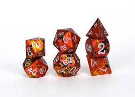 Level Up Dice Bengal Aluminium Poly 7 Set | Dragon's Lair Comics and Fantasy Houston TX