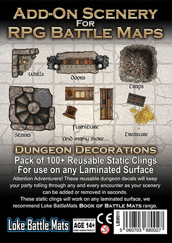 Battle Mats: Add-On Scenery Dungeon Decorations | Dragon's Lair Comics and Fantasy Houston TX