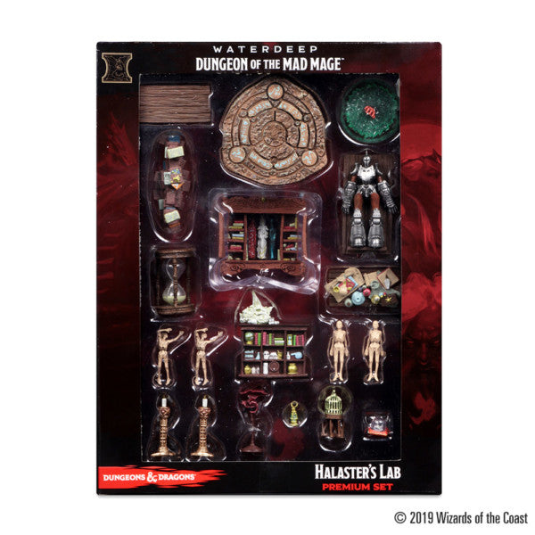 Wizkids  Dungeons and Dragons Fantasy Miniatures: Icons of the Realms Set 11 Waterdeep - Dungeon of the Mad Mage Halaster`s Lab | Dragon's Lair Comics and Fantasy Houston TX