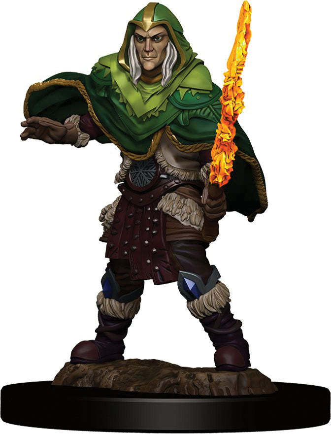 Wizkids  Dungeons and Dragons Fantasy Miniatures: Icons of the Realms Premium Figures W5 Elf Fighter Male | Dragon's Lair Comics and Fantasy Houston TX