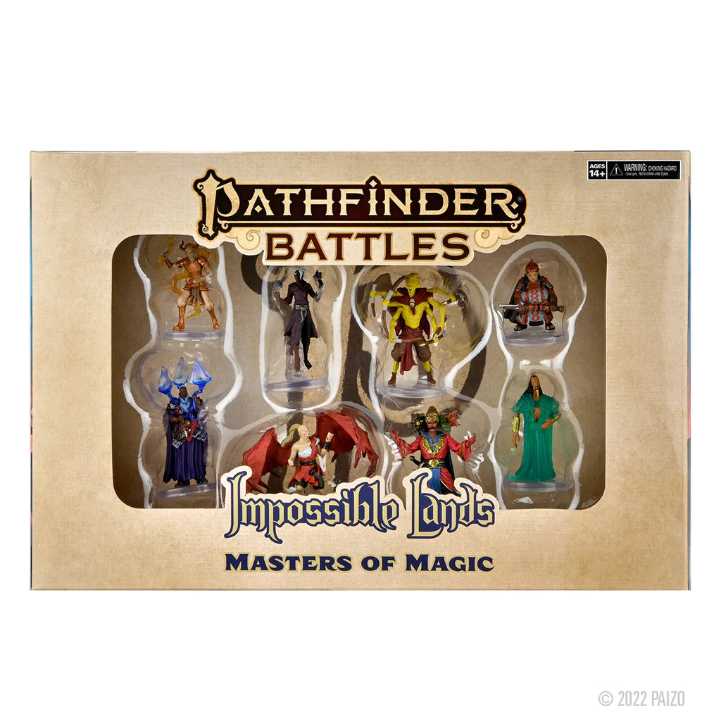 Pathfinder Battles: Impossible Lands - Masters of Magic Boxed Set | Dragon's Lair Comics and Fantasy Houston TX