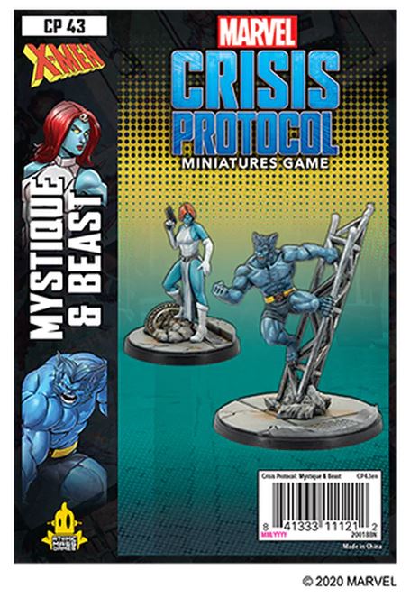 Marvel Crisis Protocol: Mystique & Beast | Dragon's Lair Comics and Fantasy Houston TX