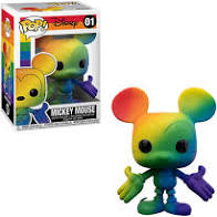 Funko Pop! Disney Mickey Mouse Rainbow | Dragon's Lair Comics and Fantasy Houston TX