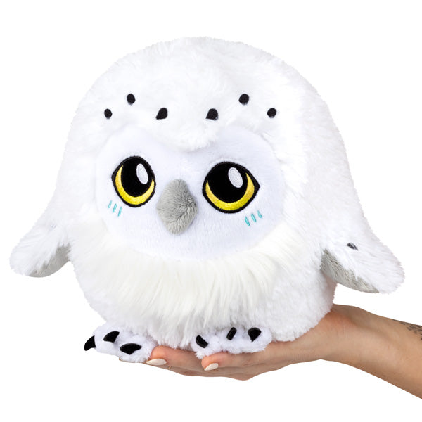 Mini Squishable Snowy Owl (7") | Dragon's Lair Comics and Fantasy Houston TX