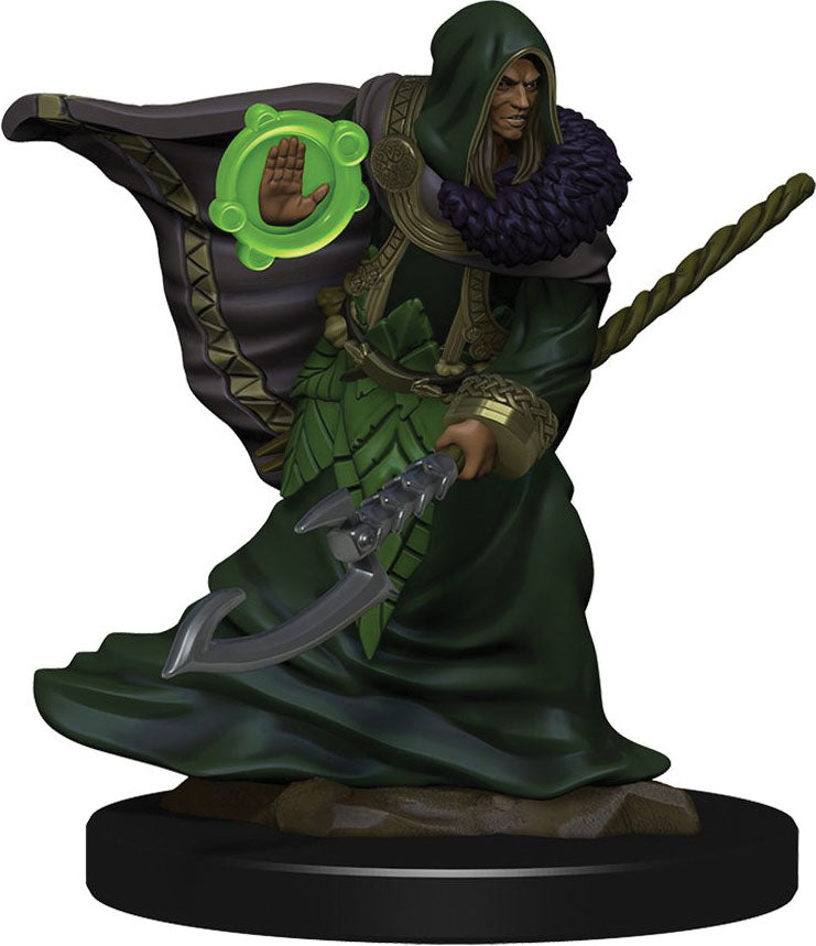 Wizkids  Dungeons and Dragons Fantasy Miniatures: Icons of the Realms Premium Figures W5 Elf Druid Male | Dragon's Lair Comics and Fantasy Houston TX