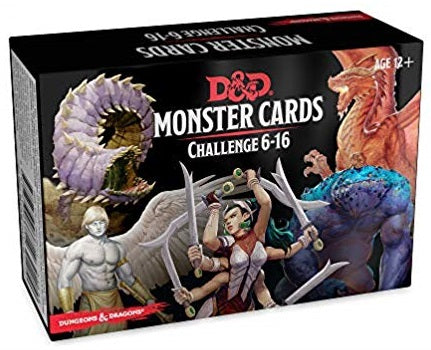 Dungeons and Dragons Monster Cards: Challenge 6-16 | Dragon's Lair Comics and Fantasy Houston TX