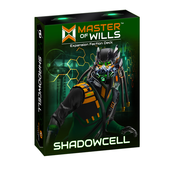 Masters of Wills: Shadowcell Expansion Faction Deck | Dragon's Lair Comics and Fantasy Houston TX