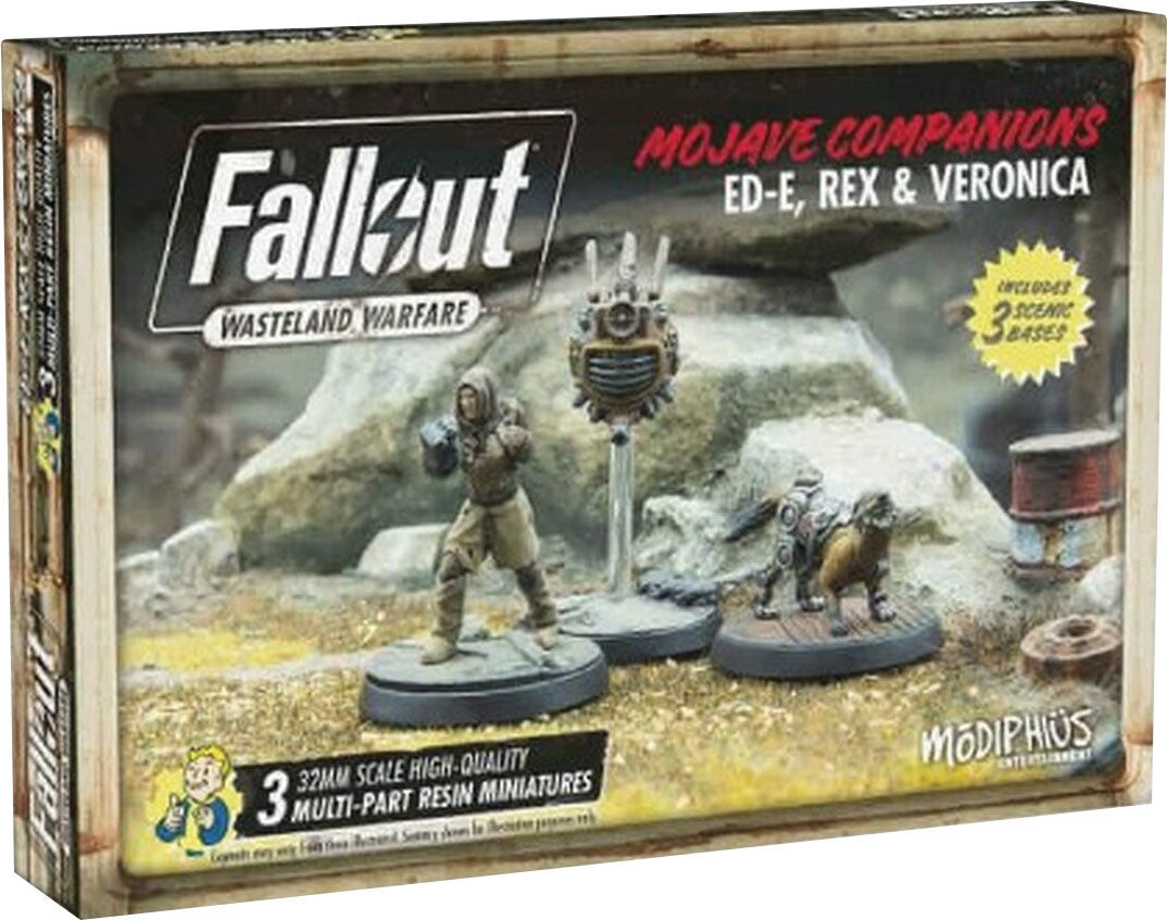 Fallout Wasteland Warfare - Ed-E, Rex and Veronica | Dragon's Lair Comics and Fantasy Houston TX