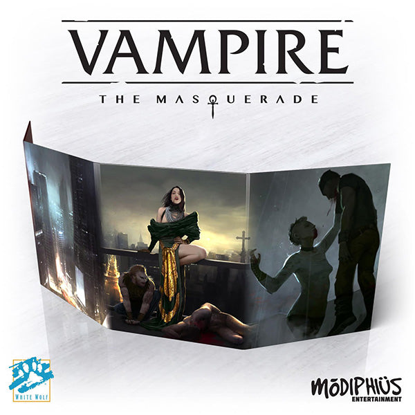 Vampire the Masquerade 5E: Storyteller Screen | Dragon's Lair Comics and Fantasy Houston TX