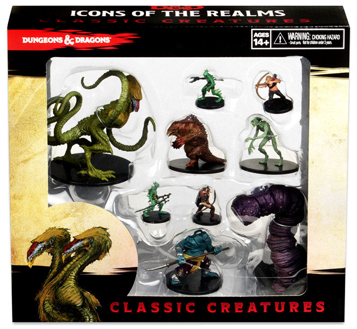 Wizkids  Dungeons and Dragons Fantasy Miniatures: Icons of the Realms Classic Creatures | Dragon's Lair Comics and Fantasy Houston TX