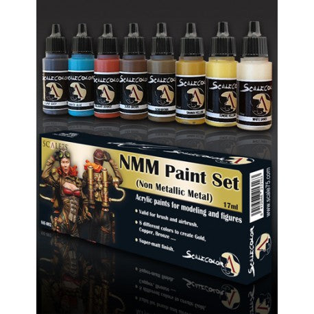 Scale75 Paint Set: Non Metallic Metal Paint Set (Gold and Copper) | Dragon's Lair Comics and Fantasy Houston TX