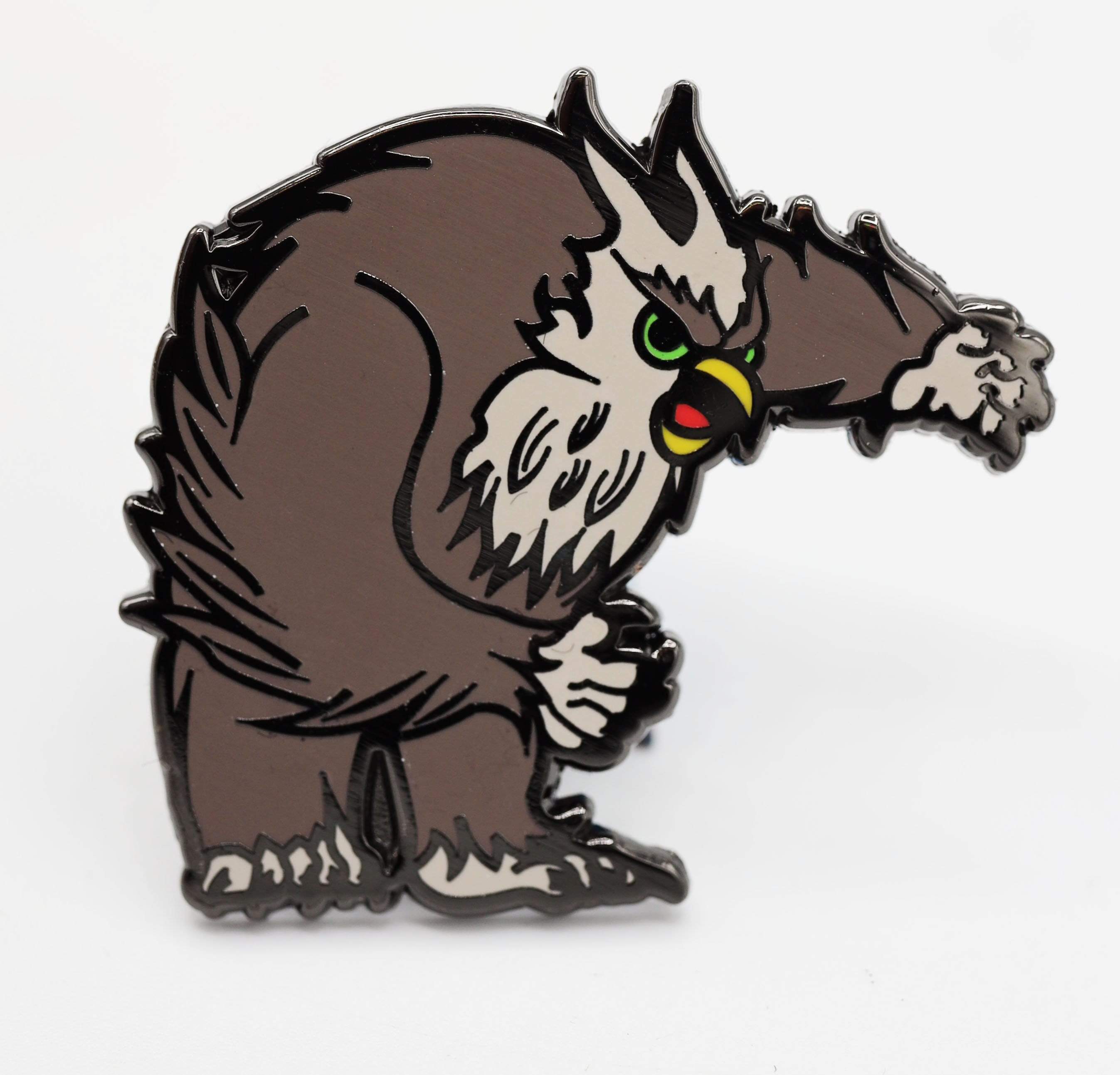 Foam Brain Monster Index Pin: Owl Bear | Dragon's Lair Comics and Fantasy Houston TX