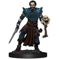 Wizkids  Dungeons and Dragons Fantasy Miniatures: Icons of the Realms Premium Figures W4 Human Warlock Male | Dragon's Lair Comics and Fantasy Houston TX