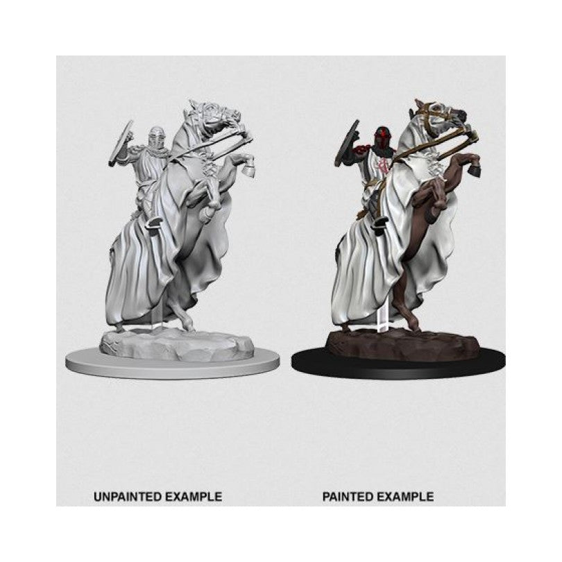 Wizkids Pathfinder: Deep Cuts Unpainted Miniatures- Knight on Horse | Dragon's Lair Comics and Fantasy Houston TX