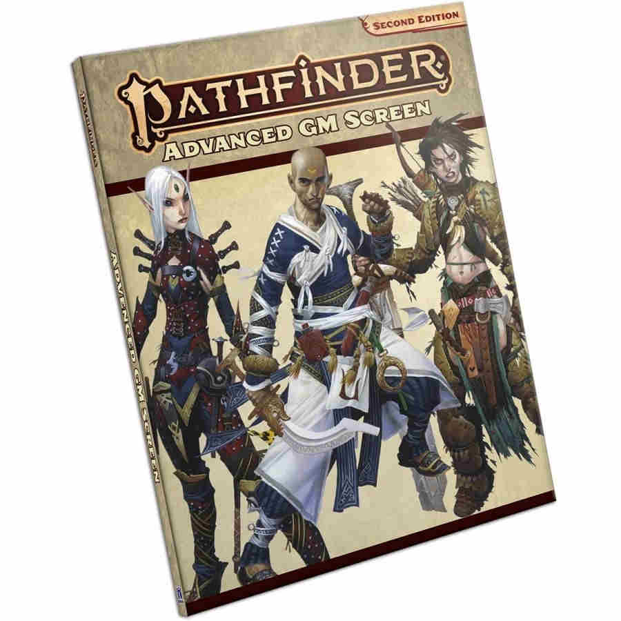 Pathfinder RPG (Second Edition): Advanced Gamemaster Screen | Dragon's Lair Comics and Fantasy Houston TX