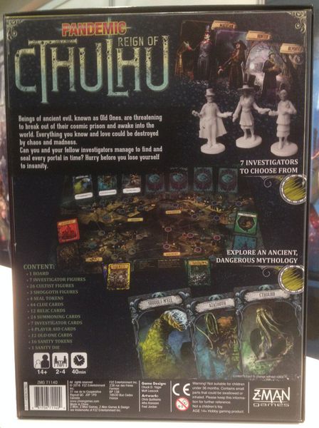 Pandemic: Reign of Cthulhu | Dragon's Lair Comics and Fantasy Houston TX