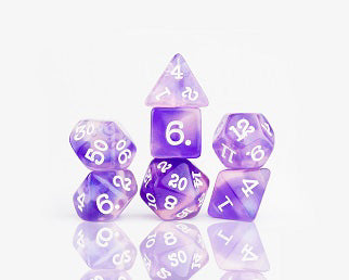 Sirius Dice Poly 7 Set: Purple Glaze | Dragon's Lair Comics and Fantasy Houston TX