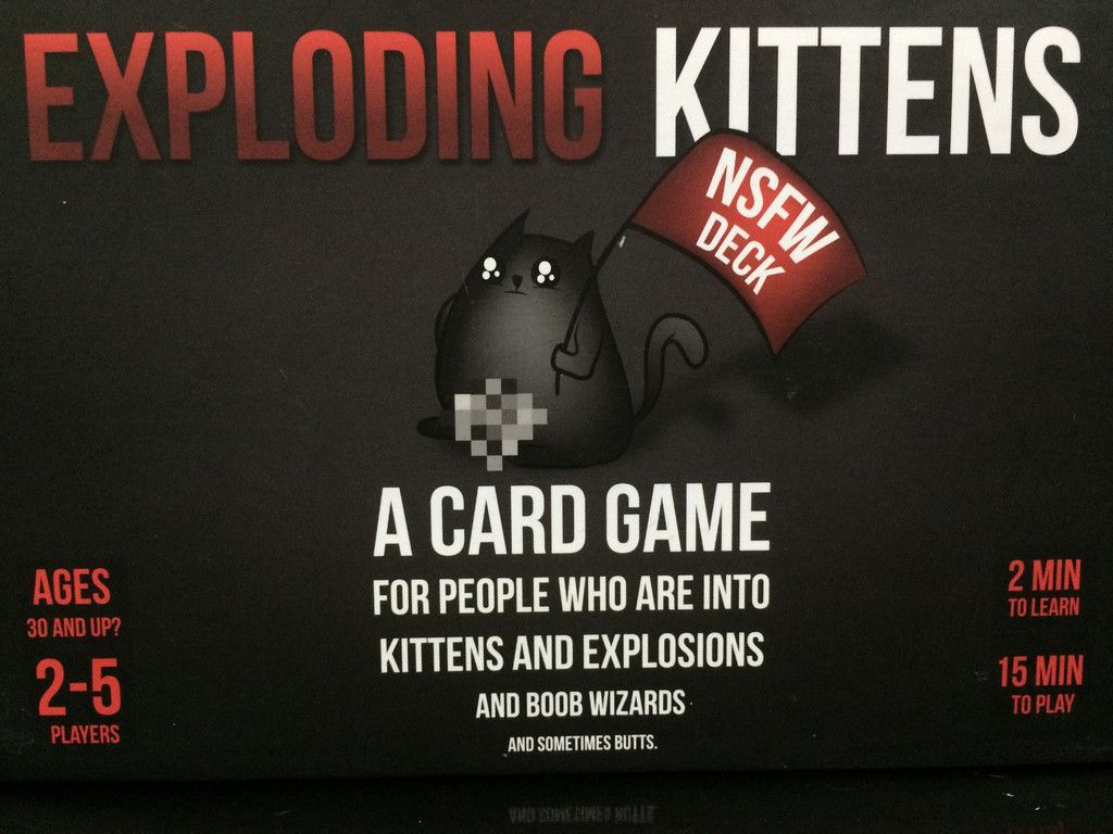 Exploding Kittens (NSFW Edition) | Dragon's Lair Comics and Fantasy Houston TX