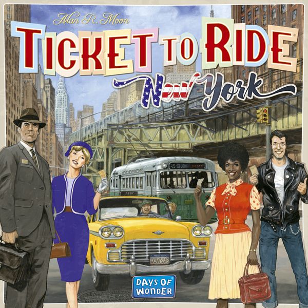 Ticket to Ride New York Expansion | Dragon's Lair Comics and Fantasy Houston TX