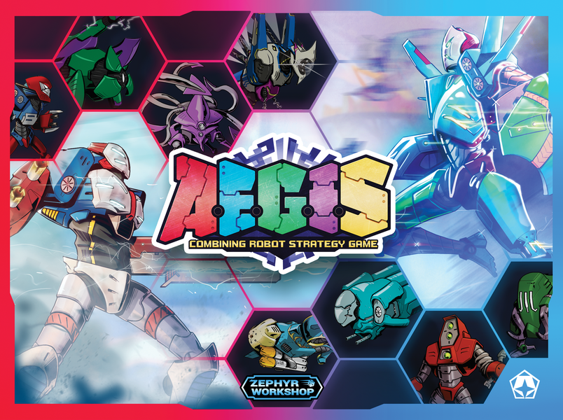 Aegis: Combining Robot Strategy Game | Dragon's Lair Comics and Fantasy Houston TX