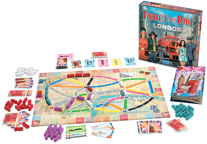 Ticket to Ride London Expansion | Dragon's Lair Comics and Fantasy Houston TX