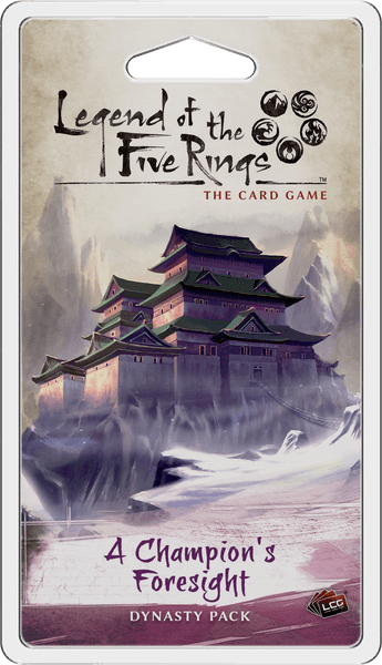 Legend of the 5 Rings LCG: A Champion's Foresight | Dragon's Lair Comics and Fantasy Houston TX