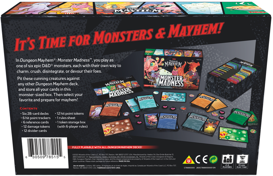 Dungeon Mayhem Monster Madness | Dragon's Lair Comics and Fantasy Houston TX