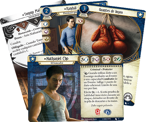 Arkham Horror LCG: Nathaniel Cho Investigator Starter Deck | Dragon's Lair Comics and Fantasy Houston TX