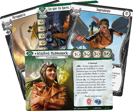 Arkham Horror LCG: Winfred Habbamock Investigator Starter Deck | Dragon's Lair Comics and Fantasy Houston TX