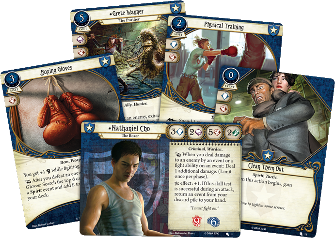 Arkham Horror LCG: Nathaniel Cho Investigator Starter Deck | Dragon's Lair Comics and Fantasy Houston TX