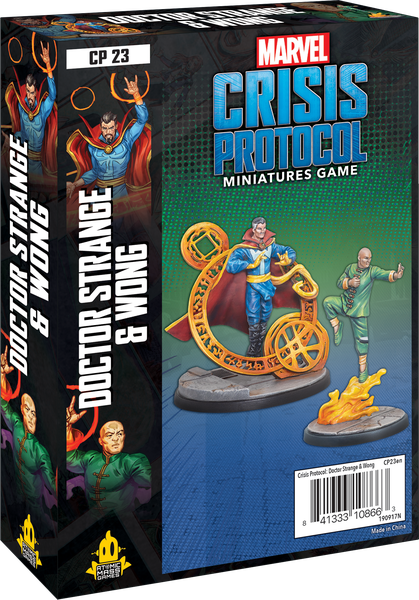 Marvel Crisis Protocol: Doctor Strange and Wong | Dragon's Lair Comics and Fantasy Houston TX