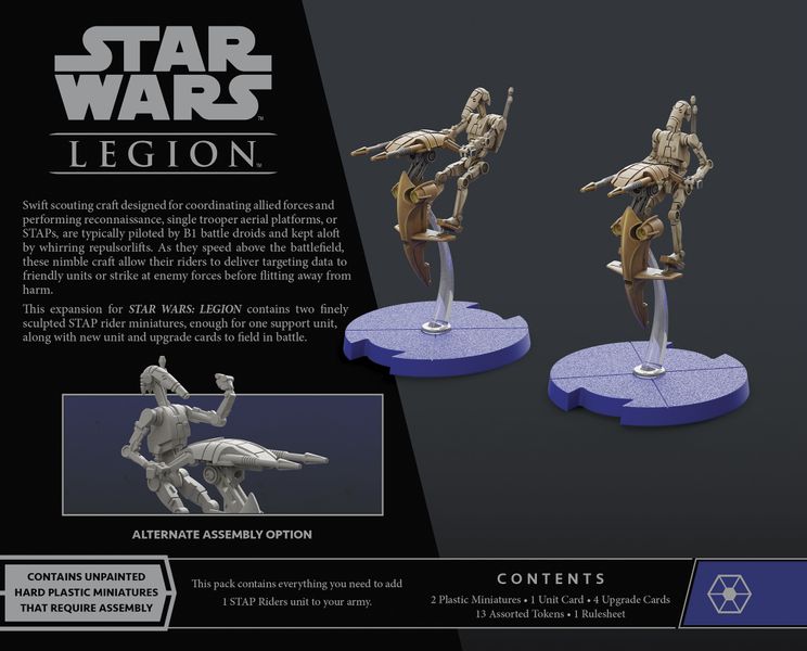 Star Wars Legion: STAP Riders | Dragon's Lair Comics and Fantasy Houston TX