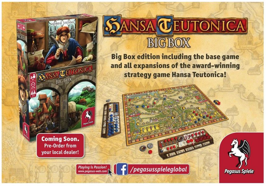 Hansa Teutonica Big Box Edition | Dragon's Lair Comics and Fantasy Houston TX