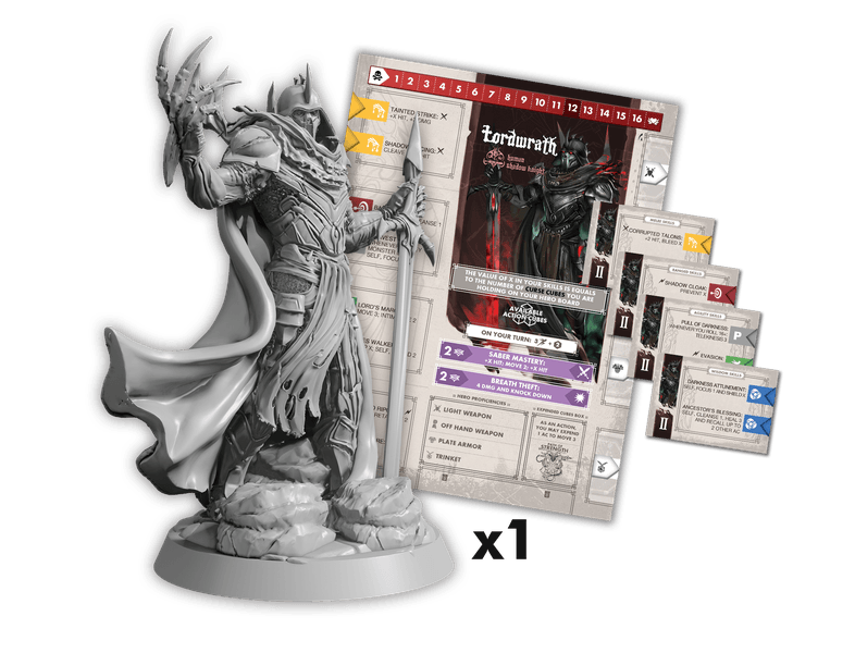 Chronicles of Drunagor: Age of Darkness Undead King Phylacterium Expansion | Dragon's Lair Comics and Fantasy Houston TX