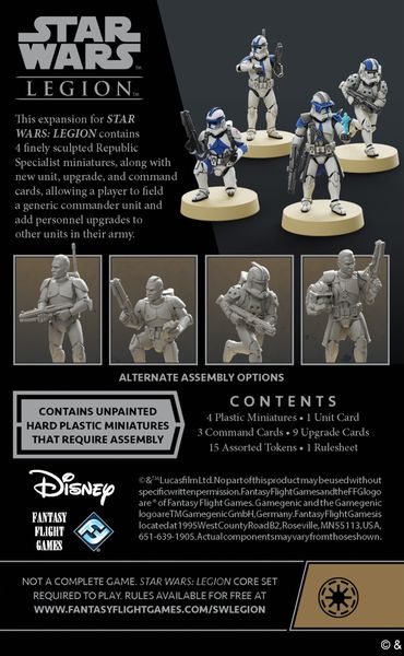 Star Wars Legion: Republic Specialists | Dragon's Lair Comics and Fantasy Houston TX