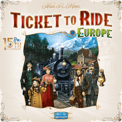 Ticket to Ride Europe 15th Anniversary Edition | Dragon's Lair Comics and Fantasy Houston TX