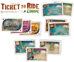 Ticket to Ride Europe 15th Anniversary Edition | Dragon's Lair Comics and Fantasy Houston TX