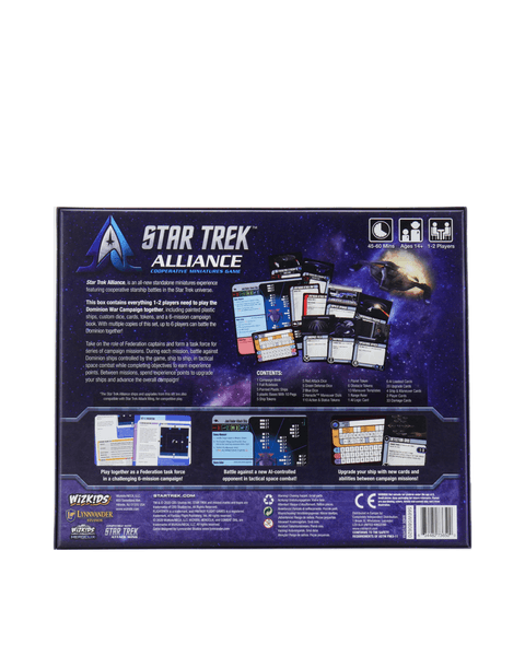 Wizkids Star Trek Alliance: Dominion War Campaign | Dragon's Lair Comics and Fantasy Houston TX