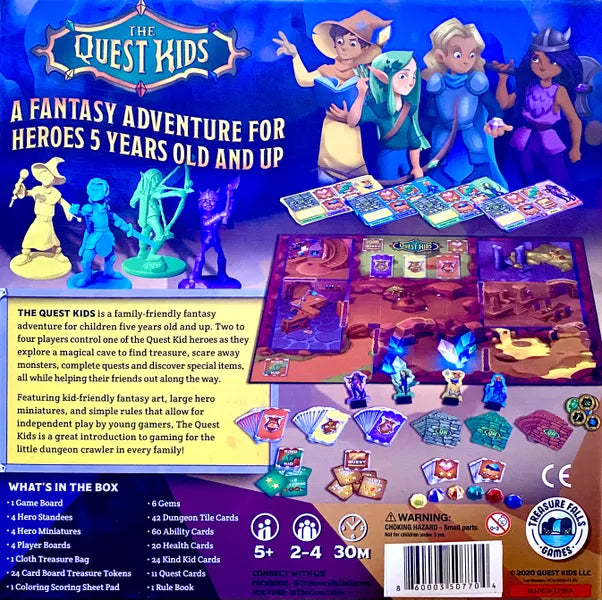 The Quest Kids Base Game | Dragon's Lair Comics and Fantasy Houston TX