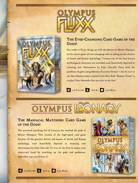 Fluxx: Olympus | Dragon's Lair Comics and Fantasy Houston TX