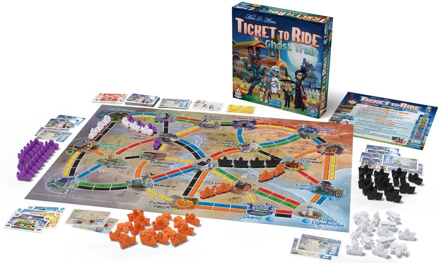 Ticket to Ride Ghost Train | Dragon's Lair Comics and Fantasy Houston TX