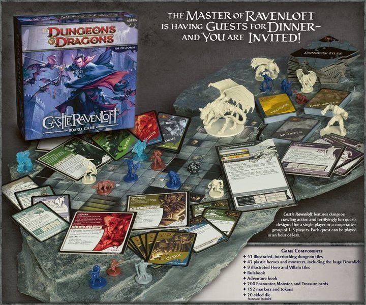 Castle Ravenloft Boardgame | Dragon's Lair Comics and Fantasy Houston TX