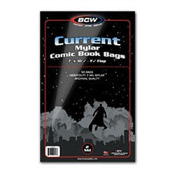 BCW Current Mylar 2mm Bags | Dragon's Lair Comics and Fantasy Houston TX