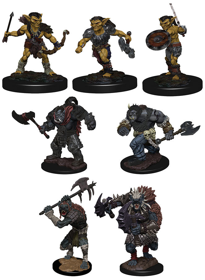 Wizkids  Dungeons and Dragons Fantasy Miniatures: Icons of the Realms Monster Pack - Village Raiders | Dragon's Lair Comics and Fantasy Houston TX