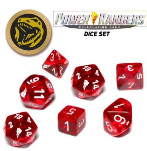 Power Rangers RPG: Dice Sets | Dragon's Lair Comics and Fantasy Houston TX